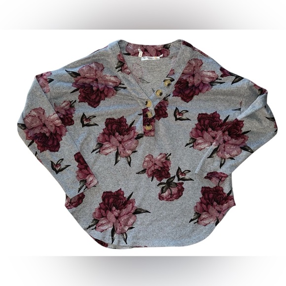 Women’s floral print top - Picture 1 of 4